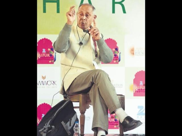 Shekhar-Pathak-is-a-compelling-speaker-in-Hindi-the-wit-and-the-eloquence-leavened-with-a-solid-core-of-historical-and-geographical-knowledge-HT-Photo Shekhar-Pathak-is-a-compelling-speaker-in-Hindi-the-wit-and-the-eloquence-leavened-with-a-solid-core-of-historical-and-geographical-knowledge-HT-Photo