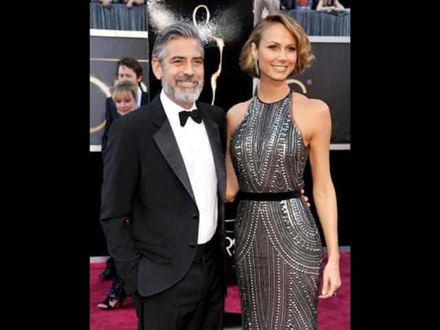 A former professional wrestler, Stacy Keibler, 34, was Clooney's companion at countless Hollywood events during their two-year relationship from 2011 and 2013.