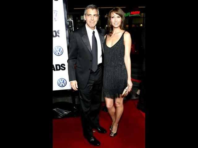 Sarah Larson was a Las Vegas cocktail waitress when Clooney romanced her for nearly a year in 2008.