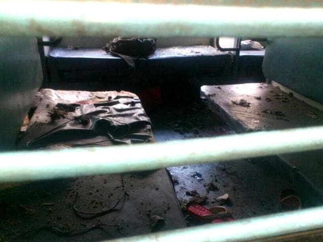 A-TV-grab-of-the-blast-site-at-Chennai-Central-railway-station-Agencies A-TV-grab-of-the-blast-site-at-Chennai-Central-railway-station-Agencies