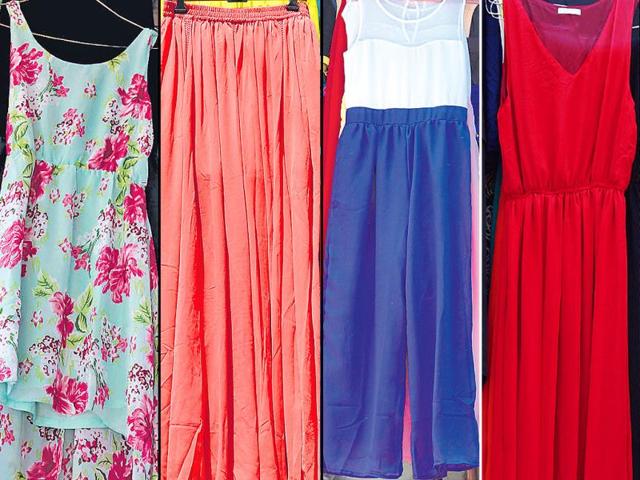 One piece dresses sale in sarojini nagar