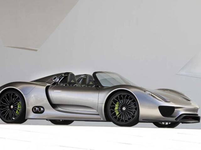 Porsche 918 Spyder Concept Car, 2010 : Designed by Michael Maurer and Porsche Design Studio, the concept is now very much a hypercar reality. Photo: AFP Porsche 918 Spyder Concept Car, 2010 : Designed by Michael Maurer and Porsche Design Studio, the concept is now very much a hypercar reality. Photo: AFP