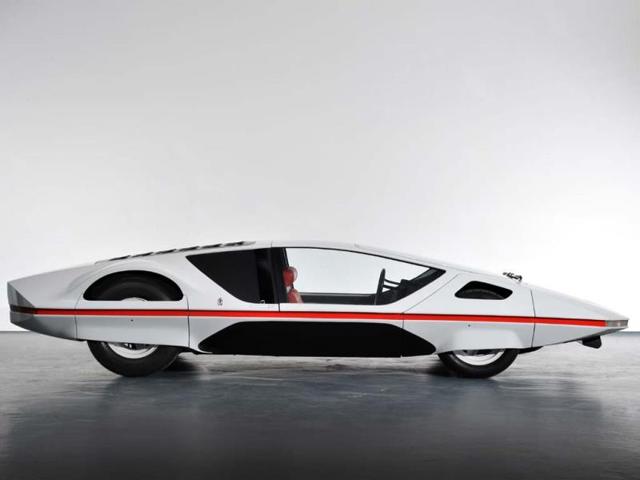 Ferrari (Pininfarina) 512 S Modulo, 1970 : Built on the Ferrari 512 platform, the Modulo was designed by Pininfarina's Paolo Martin. Photo: AFP Ferrari (Pininfarina) 512 S Modulo, 1970 : Built on the Ferrari 512 platform, the Modulo was designed by Pininfarina's Paolo Martin. Photo: AFP