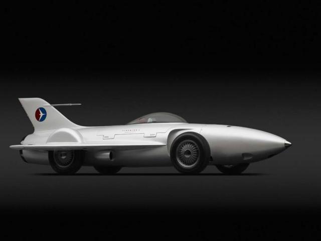 General Motors Firebird I XP-21, 1953 : Designed by Harley J. Earl, (who went on to work on the Corvette) Robert F. “Bob” McLean, and GM Styling Section staff. Photo: AFP General Motors Firebird I XP-21, 1953 : Designed by Harley J. Earl, (who went on to work on the Corvette) Robert F. “Bob” McLean, and GM Styling Section staff. Photo: AFP