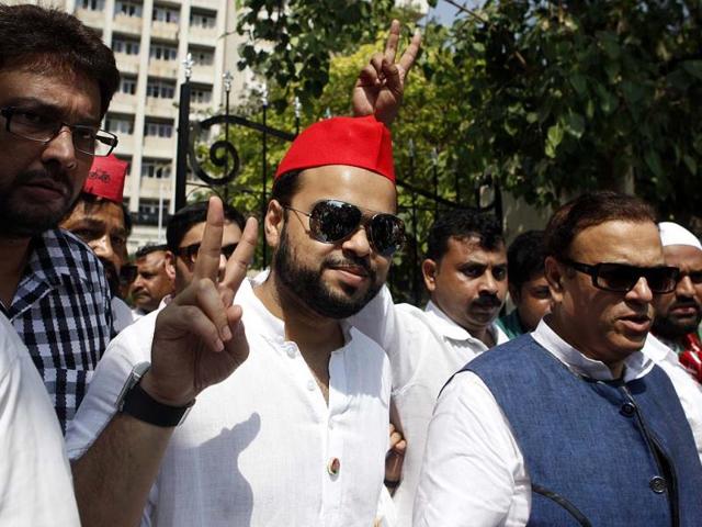 Abu Asim Azmi's son and actor Ayesha Takia's husband Farhan Azmi is contesting on a Samajwadi Party ticket from Mumbai North-Central. (Agency)