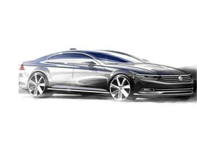VW-releases-sketches-of-2015-Passat