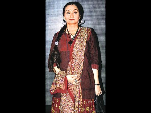 Actor Salma Agha, who‘s rarely seen in public, showed up at an event in Mumbai. Actor Salma Agha, who‘s rarely seen in public, showed up at an event in Mumbai.