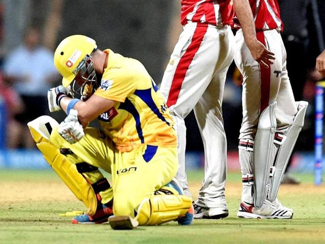 Kings-XI-Punjab-players-celebrate-the-wicket-of-Chennai-Super-Kings-Brendon-McCullum-during-their-IPL-7-qualifier-in-Mumbai-PTI-Photo Kings-XI-Punjab-players-celebrate-the-wicket-of-Chennai-Super-Kings-Brendon-McCullum-during-their-IPL-7-qualifier-in-Mumbai-PTI-Photo