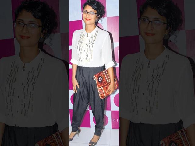 Most of us take our fashion cues from what celebs wear. But do they always get it right? This weekly column puts their looks under the scanner.The Good: Kiran Rao at a fashion event.OURTAKE: Once again, Kiran displays her ease at styling classy looks with a touch of quirk. Here, it’s the oversized clutch that makes all the difference. (HT PHOTO) Most of us take our fashion cues from what celebs wear. But do they always get it right? This weekly column puts their looks under the scanner.The Good: Kiran Rao at a fashion event.OURTAKE: Once again, Kiran displays her ease at styling classy looks with a touch of quirk. Here, it’s the oversized clutch that makes all the difference. (HT PHOTO)