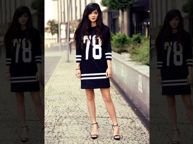 Minimal oldschool: BY SONJA G., 21 year old student from Poland, Poland. (AFP)