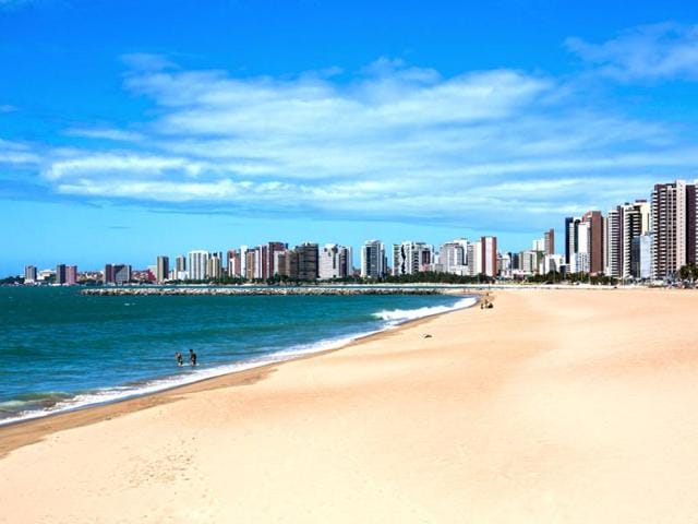 Altitude: Sea level.Climate: Daily temperatures peak at around 30C throughout the year, although the city sometimes benefits from a sea breeze. Occasional rain showers are not uncommon in June.Time Zone: GMT -3 hours.Where is it?: A 'fortress' port on the north-east coast of Brazil, it has 16 miles of beaches.Fixtures: 14 June, Uruguay v Costa Rica, 20:00; 17 June, Brazil v Mexico, 20:00; 21 June, Germany v Ghana, 20:00 24 June, Greece v Ivory Coast, 21:00; 29 June, Second-round, Winner Group B v Runner-up Group A, 17:00; 4 July, Quarter-final, Winner Second-round 1 v Winner Second-round 2, 21:00.