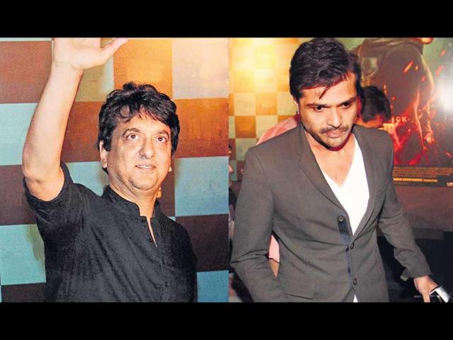 Also spotted at the event were Sajid Nadiadwala and Himesh Reshammiya. (HT Photo/Yogen Shah)