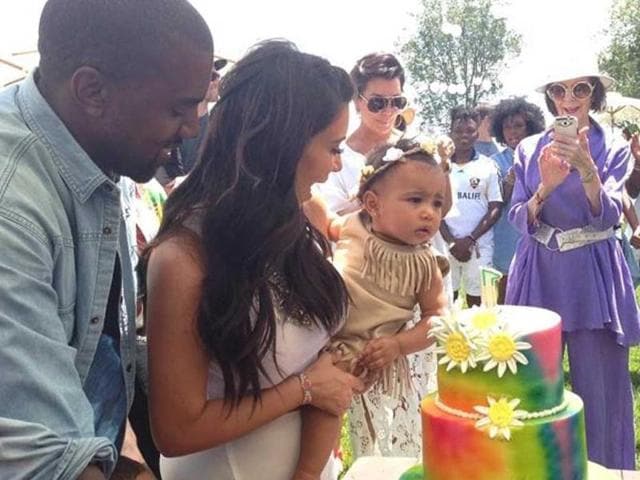 For-North-West-s-first-birthday-which-was-on-June-15-newlyweds-Kanye-West-and-Kim-Kardashian-decided-to-throw-Kidchella-on-June-21-The-proud-mom-put-up-a-photo-on-Facebook-with-the-caption-Our-baby-girl-s-1st-birthday-party-Photo-Facebook-user-Kim-Kardashian