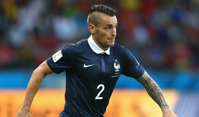 Mathieu Debuchy, France Debuchy is carrying the old military look with a heavy mop, with lots of gel to keep it in place. (Getty Images)