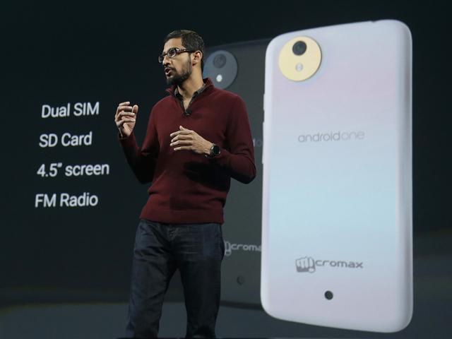 File photo of Sundar Pichai who has been named CEO of Google. (AP File Photo)