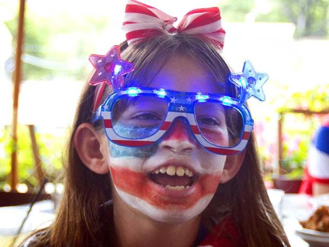 Lia Ramirez, a United States fan, reacts while watching their World Cup match between the United States and Germany at a public viewing party at Taverna Opa cafe in Miami. (AP Photo) Lia Ramirez, a United States fan, reacts while watching their World Cup match between the United States and Germany at a public viewing party at Taverna Opa cafe in Miami. (AP Photo)