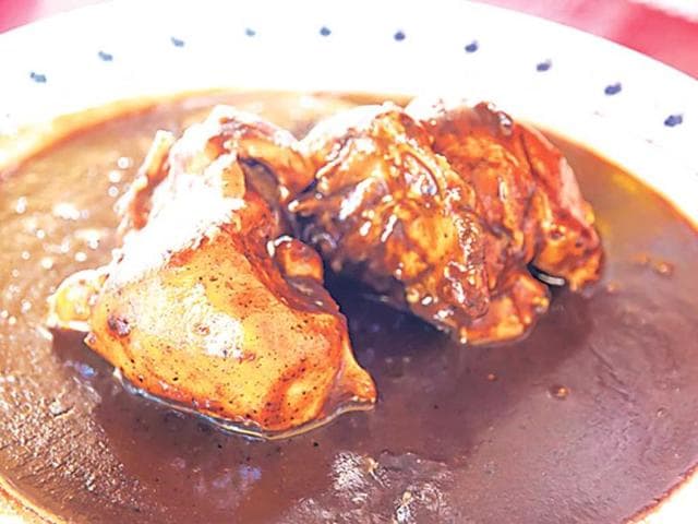 MOLE POBLANO, Mexico Even though Mole is just a title given to the sauces used in Mexico that go with meat or vegetarian &shy;preparations, the Mole Poblano is what is &shy;considered the country’s national food. This sauce is flavoured with chocolate and is cooked for hours to get the required &shy;consistency. The making involves the use of over 30 ingredients. This dish’s &shy;origin is highly debated.