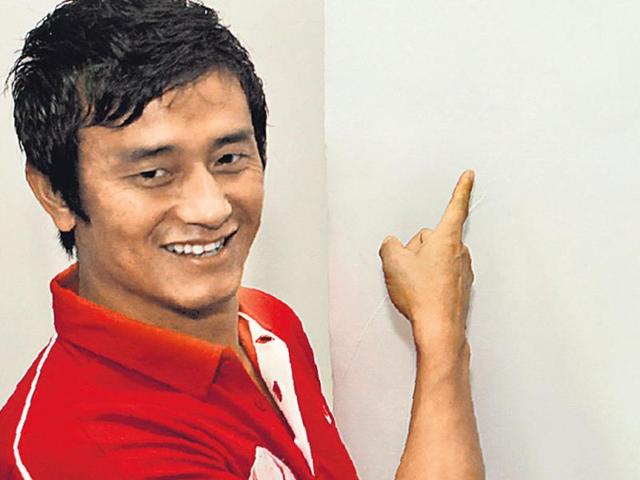 Baichung-Bhutia-Photo-Kunal-Patil-HT Baichung-Bhutia-Photo-Kunal-Patil-HT