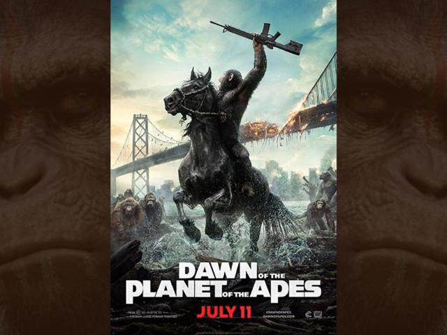 Dawn Of The Planet Of The Apes Ceaser S Back Hindustan Times