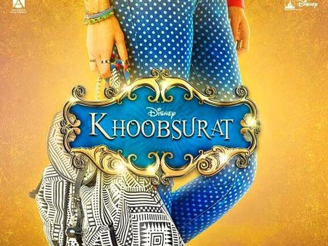 A poster of Sonam Kapoor-starrer Khoobsurat.