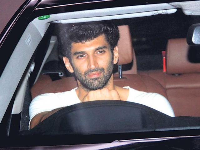 Aditya Roy Kapur was also spotted at Karan Johar's recent bash in Mumbai. (Photos: Prodip Guha, Yogen Shah)