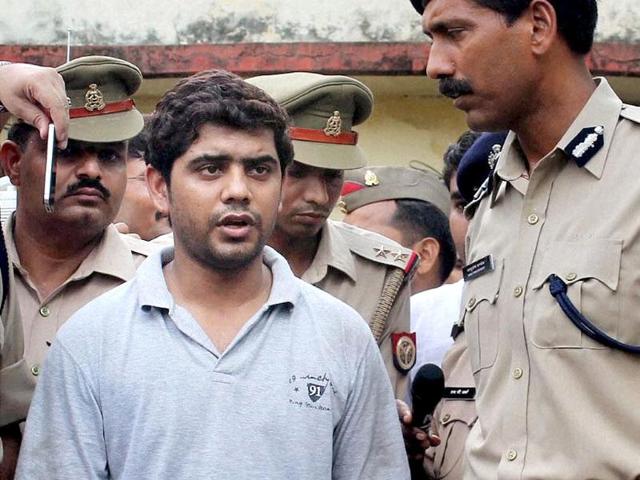 Piyush-Dasani-after-his-arrest-by-the-Kanpur-police-on-Wednesday Piyush-Dasani-after-his-arrest-by-the-Kanpur-police-on-Wednesday