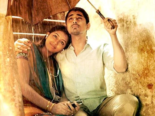 Jigarthanda featured in the Forbes India Magazine's list of the top 5 most anticipated films in 2014. It is a bilingual, releasing in Tamil and Telugu simultaneously. The Telugu dubbed version is called Chikkadu Dorakadu. (jigarthanda/Facebook)