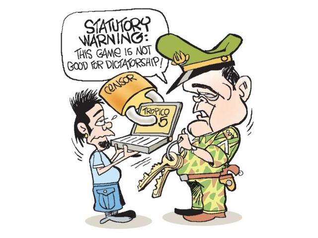 Thailand-s-military-junta-have-banned-a-city-building-simulation-computer-game-named-Tropico-5-Illustration-Jayanto Thailand-s-military-junta-have-banned-a-city-building-simulation-computer-game-named-Tropico-5-Illustration-Jayanto