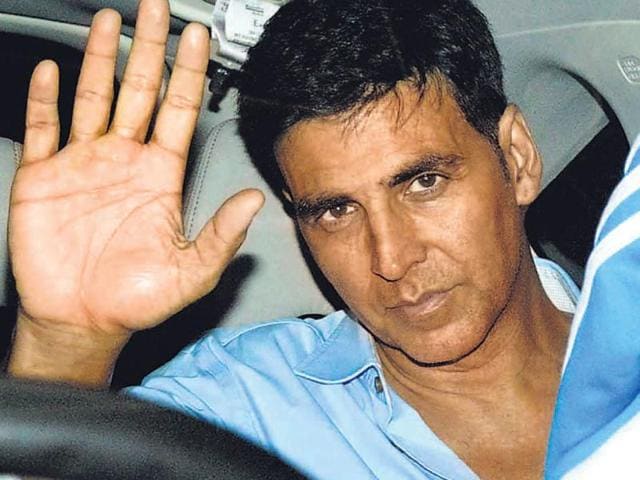 Akshay-Kumar-waves-to-his-fans-at-an-event-in-Mumbai-HT-photo Akshay-Kumar-waves-to-his-fans-at-an-event-in-Mumbai-HT-photo