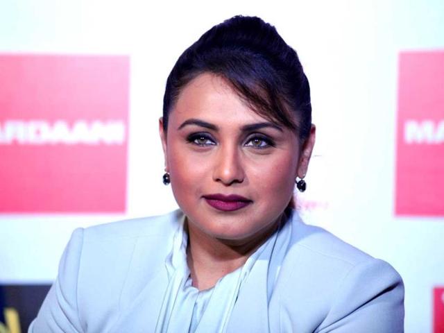 Strategies for Mardaani promotions? Rani Mukerji. (AFP Photo)