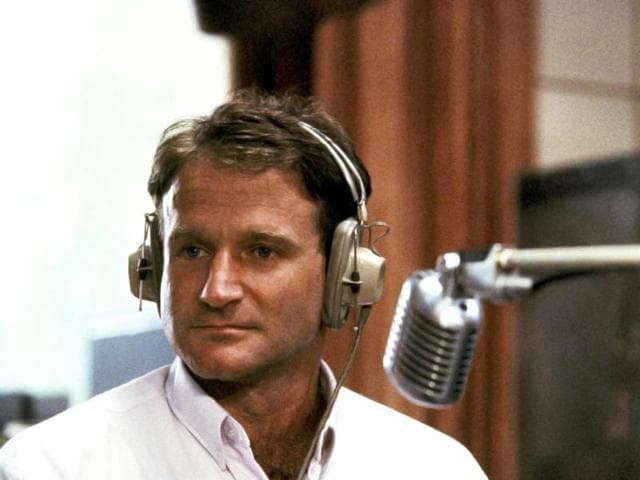 This 1987 file photo released by Touchstone Pictures shows actor Robin Williams in character as disc-jockey Adrian Cronauer in director Barry Levinsons comedy drama, Good Morning Vietnam. (AP Photo)