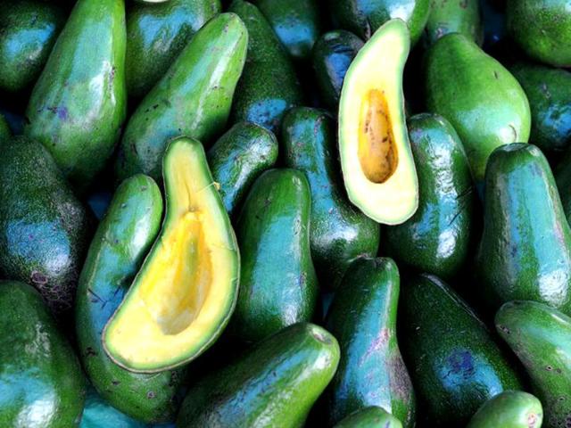 Avocado: With a high concentration of vitamin A and E, it gives your skin a natural glow. It also helps to moisturise and rejuvenate the scalp. (AFP)