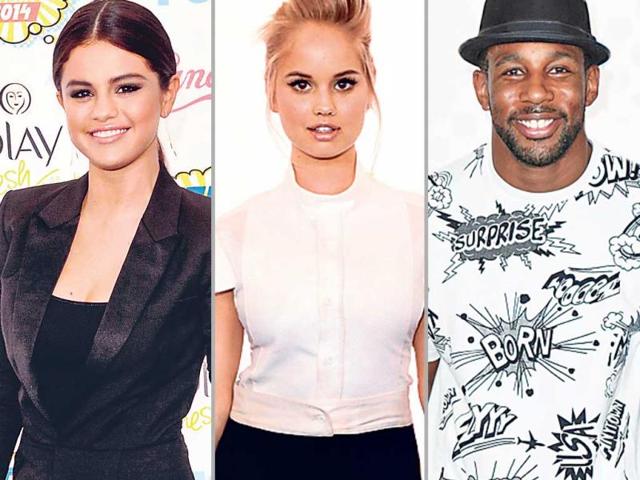 Acing monotone chicA dash of colour on the lips would have &shy;perfected singer Selena Gomez and actor Debby Ryan’s sleek outfits. Twitch aces monotone trend with fun print, bowler hat and leather pants. 