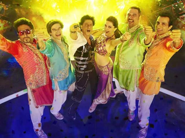 A still from Happy New Year.