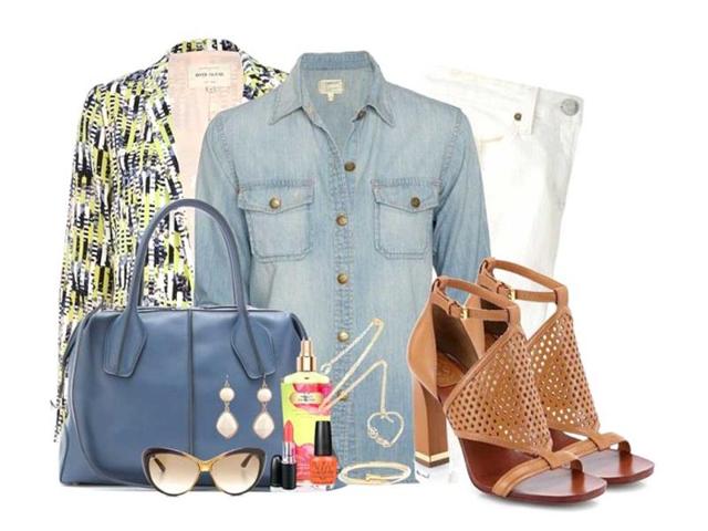 Labels such as Chloé and Tory Burch are sprucing up shoes with perforated and cutout patterns that add an element of texture to outfits. As demonstrated by Polyvore users, a pinpoint pattern breaks up black sporty slip-ons, larger cutouts add lightness to yellow pumps, and matching a perforated bag to cutout flats ties a look together. (All Picture: AFP)