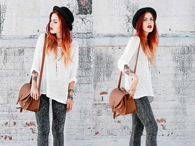 A redhead in white can be breath taking. For spring, a white shirt is a great choice to match with your denims or even a summer outfits. A redhead in white can be breath taking. For spring, a white shirt is a great choice to match with your denims or even a summer outfits.