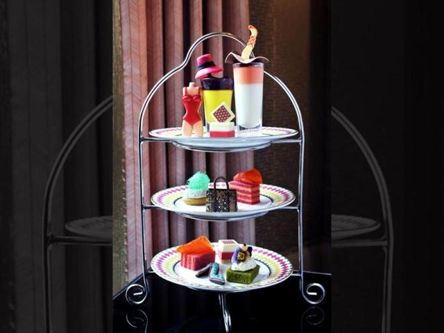 Guests of the hotel’s Pret-a-Portea Jimmy Choo Collection can expect to nibble daintily on cakes and pastries shaped like the brand’s classic ‘Anouk' shoe, a pointy-toe pump that comes in a rainbow of colors. Attendees of London Fashion Week in September, meanwhile, can also partake in the hotel’s regular Pret-a-Portea, which is served during the afternoon daily in The Caramel Room.