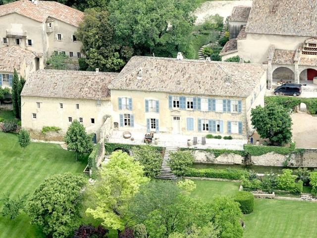 File photo shows the Miraval property in Correns, near Brignoles, southern France, which is owned by Angelina Jolie and Brad Pitt. Jolie and Pitt were married Saturday Aug. 23, 2014 in Chateau Miraval, France, says a spokesman for the couple. (AP) 