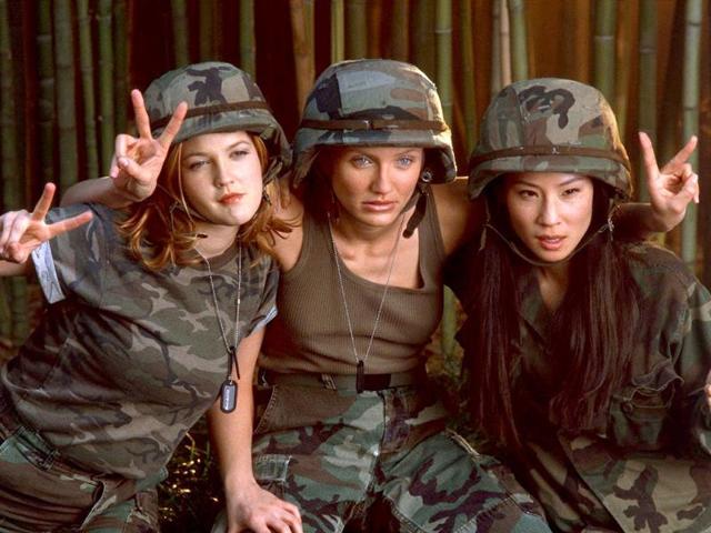 Charlie's Angels: Undoubtedly Cameron's most remebered role played with Lucy Liu and Drew Barrymore in this action movie.