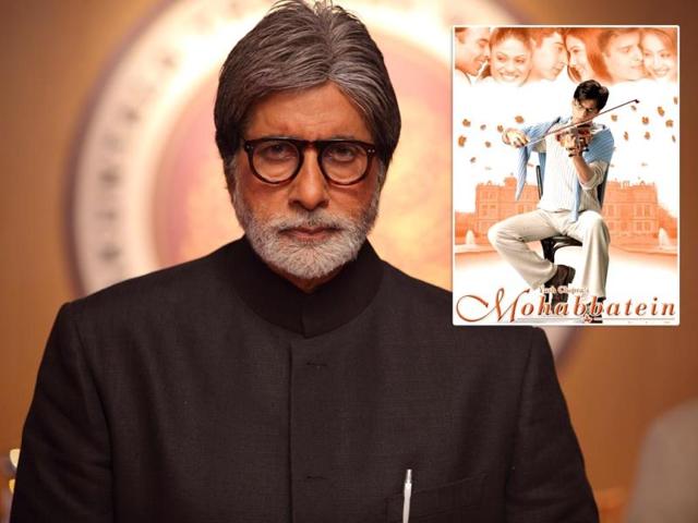 Mohabbatein: This Aditya Chopra directed film (2000) had a host of newbies with Amitabh Bachchan and Shahrukh Khan playing teachers. The central track is about different approaches to teacher-student relationship, with Bachchan as a believer in discipline and SRK's mantra being one of befriending his students.