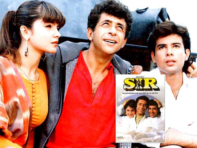 Sir: This Mahesh Bhatt helmed film (1993) features Naseeruddin Shah as a teacher who gives a meaning and purpose to a gangster's daughter (Pooja Bhatt) with a stammering problem.