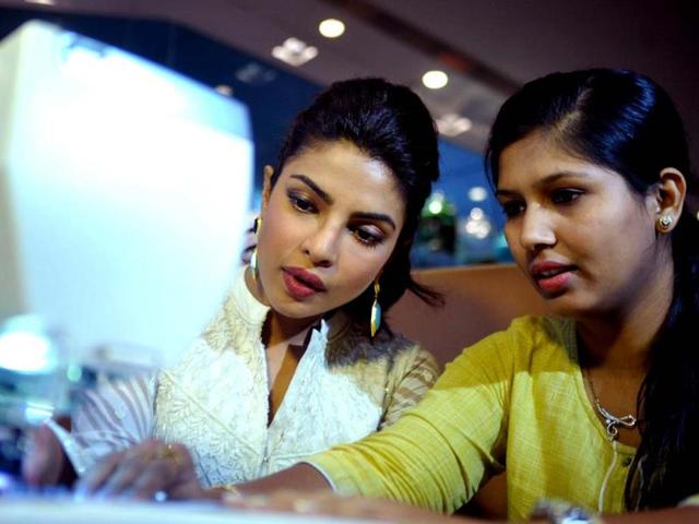 Priyanka-Chopra-poses-during-an-event-promoting-sports-and-women-s-empowerment