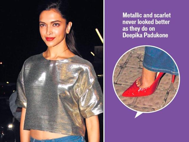 It may take a little while for you to perfect your strut in these, but the Peter Pan pumps, also known as ­winklepicker ­stilettos from the 60s, have made a glam comeback. We recently spotted a bevy of Bollywood celebrities tip-tapping away in thesesharp-edged beauties. Here’s how you too van get on the edgy bandwagon. (Text: Arpita Kala)