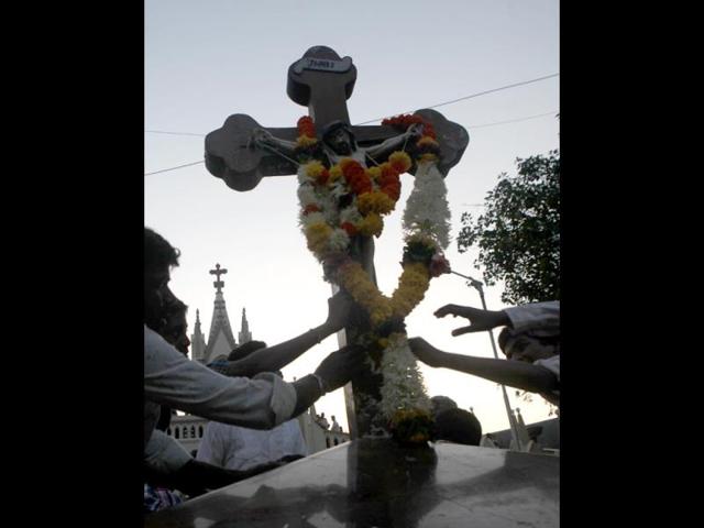 For more than 300 years, the Bandra fair is celebrated every September to mark the birthday of Mother Mary. ((Vidya Subramanian/HT photo)