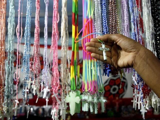 For more than 300 years, the Bandra fair is celebrated every September to mark the birthday of Mother Mary. (Vidya Subramanian/HT photo)
