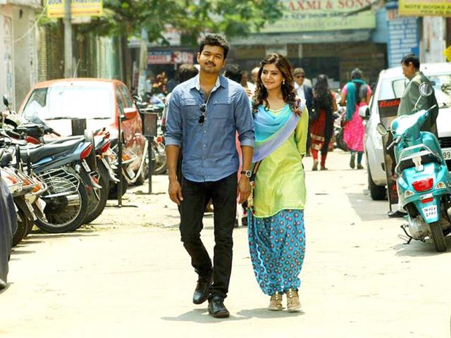 As per random media reports, Vijay will be seen in a double role in Kaththi. (Kaththimovie/Facebook)