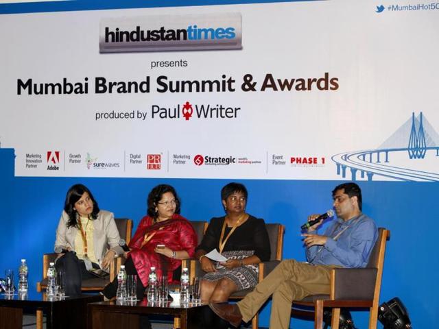 Hindustan Times Mumbai Brand Summit and Awards was held at Palladium, High Street Phoenix in Mumbai. (Kalpak Pathak / Hindustan Times)