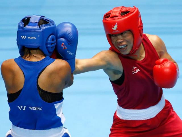 Queen Of The Ring Mary Kom Wins Her First Asian Games Gold At Incheon Hindustan Times