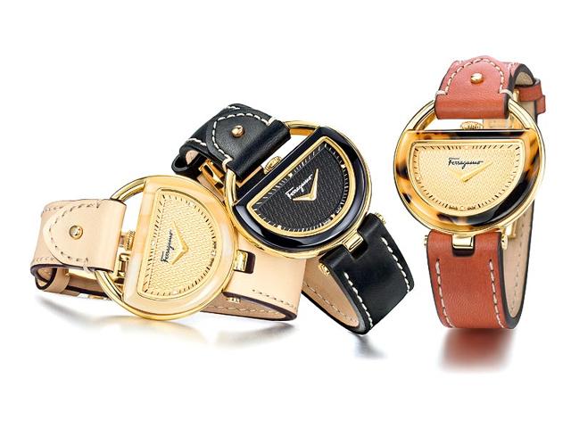 This Buckle collection from Ferragamo features asymmetrical dials in different colours with intricate guilloche finishing and four genuine diamonds as indices. Available at Ferragamo stores. Price: Rs 77,000 each