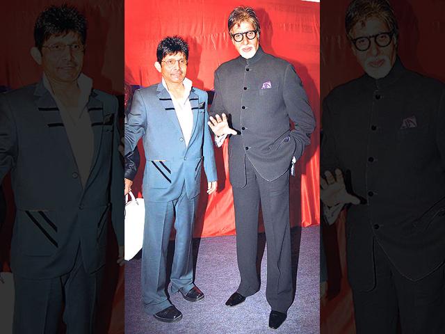 Amitabh Bachchan launched the official website of actor-director Kamal R Khan in Mumbai. (Photos: Yogen Shah)